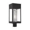Livex Lighting 1 Lt Black Outdoor Post Top Lantern - 20763-04
