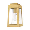 Livex Lighting 1 Lt Satin Brass Outdoor Wall Lantern - 20851-12