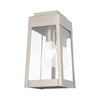 Livex Lighting 1 Lt Brushed Nickel Outdoor Wall Lantern - 20852-91