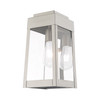 Livex Lighting 1 Lt Brushed Nickel Outdoor Wall Lantern - 20852-91