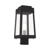 Livex Lighting 1 Lt Black Outdoor Post Top Lantern - 20853-04