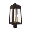 Livex Lighting 3 Lt Bronze Outdoor Post Top Lantern - 20856-07