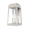 Livex Lighting 3 Lt Brushed Nickel Outdoor Wall Lantern - 20858-91