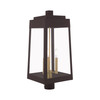 Livex Lighting 3 Lt Bronze Outdoor Post Top Lantern - 20859-07