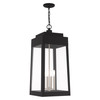 Livex Lighting 4 Lt Black Outdoor Pendant Lantern - 20863-04