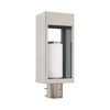 Livex Lighting 1 Lt Brushed Nickel Outdoor Post Top Lantern - 20984-91