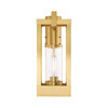 Livex Lighting 1 Lt Satin Brass Outdoor Post Top Lantern - 20994-12