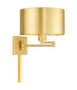 Livex Lighting 1 Lt Satin Brass Swing Arm Wall Lamp - 40034-12