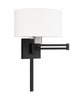 Livex Lighting 1 Lt Black Swing Arm Wall Lamp - 40036-04