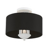 Livex Lighting 3 Light White Semi-flush Mount - 40111-03