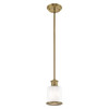 Livex Lighting 1 Lt Antique Brass Mini Pendant - 40210-01