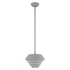 Livex Lighting 1 Lt Nordic Gray Mini Pendant - 40401-80