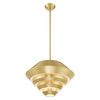 Livex Lighting 1 Lt Satin Brass Mini Pendant - 40402-12