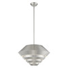 Livex Lighting 1 Lt Brushed Nickel Mini Pendant - 40402-91