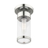 Livex Lighting 1 Lt Polished Chrome Ceiling Mount - 40480-05