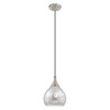 Livex Lighting 1 Lt Brushed Nickel Mini Pendant - 40645-91