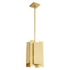 Livex Lighting 1 Lt Satin Brass Mini Pendant - 40691-12