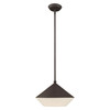 Livex Lighting 1 Lt Bronze Mini Pendant - 40715-07