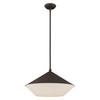 Livex Lighting 1 Lt Bronze Pendant - 40719-07