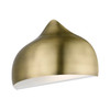 Livex Lighting 1 Light Antique Brass Wall Sconce - 40987-01