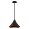 Livex Lighting 1 Lt Black Mini Pendant - 41178-04