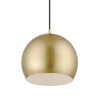 Livex Lighting 1 Light Soft Gold Pendant - 41181-33