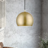 Livex Lighting 1 Light Soft Gold Pendant - 41181-33