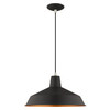 Livex Lighting 1 Lt Black Mini Pendant - 41183-04