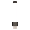 Livex Lighting 1 Lt Bronze Mini Pendant - 41201-07