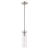 Livex Lighting 1 Lt Brushed Nickel Mini Pendant - 41236-91