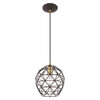 Livex Lighting 1 Lt Bronze Mini Pendant - 41326-07