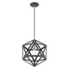 Livex Lighting 1 Lt Scandinavian Gray Mini Pendant - 41328-76