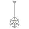 Livex Lighting 1 Lt Nordic Gray Mini Pendant - 41328-80