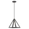 Livex Lighting 1 Lt Scandinavian Gray Mini Pendant - 41329-76