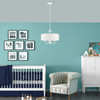 Livex Lighting 3 Light White Pendant Chandelier - 41773-03