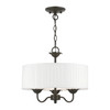 Livex Lighting 3 Light English Bronze Pendant Chandelier - 41773-92