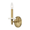 Livex Lighting 1 Lt Antique Brass Wall Sconce - 42701-01