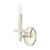 Livex Lighting 1 Lt Polished Nickel Wall Sconce - 42701-35