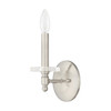 Livex Lighting 1 Lt Brushed Nickel Wall Sconce - 42701-91