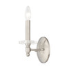 Livex Lighting 1 Lt Brushed Nickel Wall Sconce - 42701-91