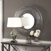 Uttermost Galtero Round Silver Mirror