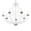 Livex Lighting 7 Light Antique White Chandelier - 42907-60
