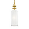 Livex Lighting 1 Soft Gold Mini Pendant - 42981-33