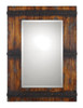 Uttermost Stockley Rustic Mahogany Mirror