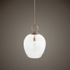 Uttermost Calix Large Blown Glass 1 Light Pendant