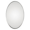 Uttermost Pursley Brushed Nickel Oval Mirror