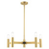 Livex Lighting 5 Lt Satin Brass Chandelier - 51135-12