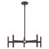 Livex Lighting 5 Lt Bronze Chandelier - 51175-07