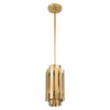 Livex Lighting 1 Lt Natural Brass Mini Pendant - 52040-08