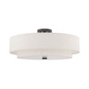 Livex Lighting 5 Lt English Bronze Ceiling Mount - 52139-92